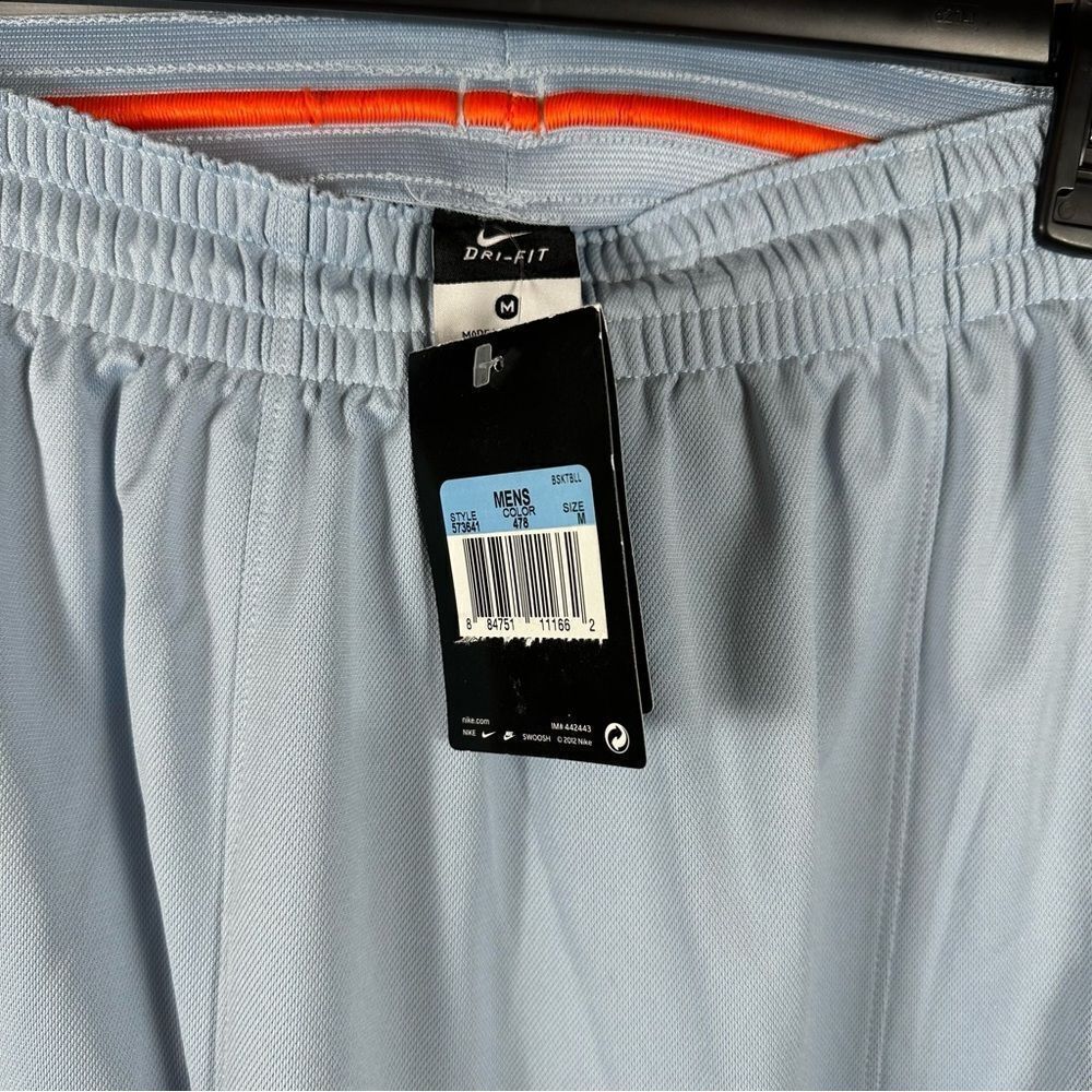 NWT Nike Men’s Kevin Durant KD Light Blue & Gray Dri-Fit Basketball Shorts M - Picture 9 of 15